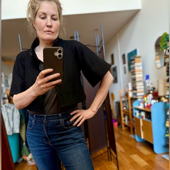 Vintage Saks Cropped Swing Jacket - Picture 7 of 12